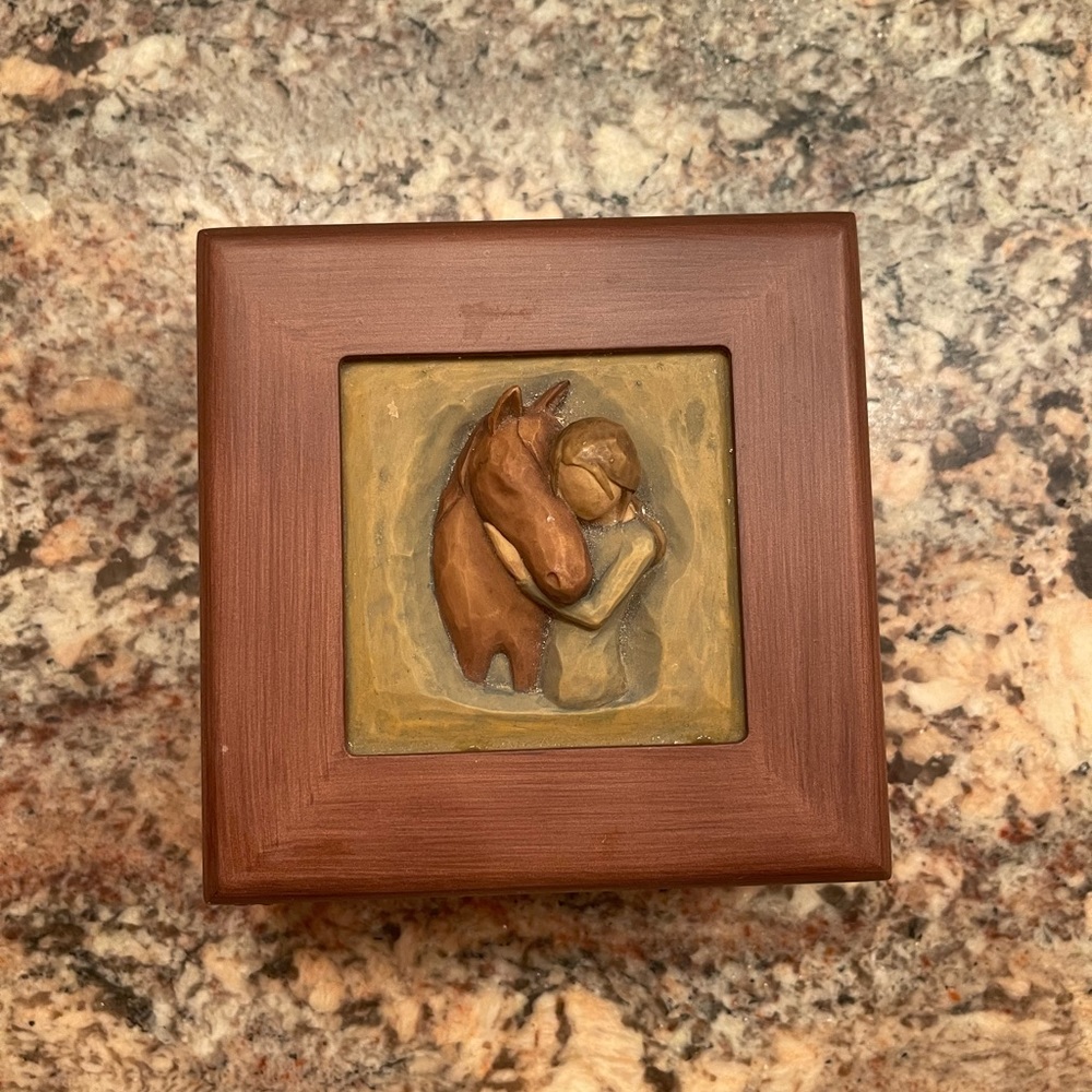 Demdaco Quiet Place Wooden Memory Box